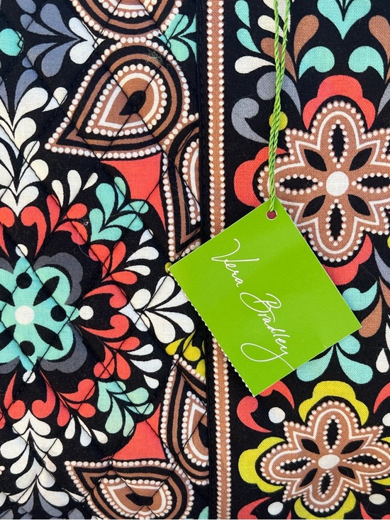 Vera Bradley WeekenderSierraQuilted Travel Bag with Multicolor Floral Medallions - Picture 2 of 9